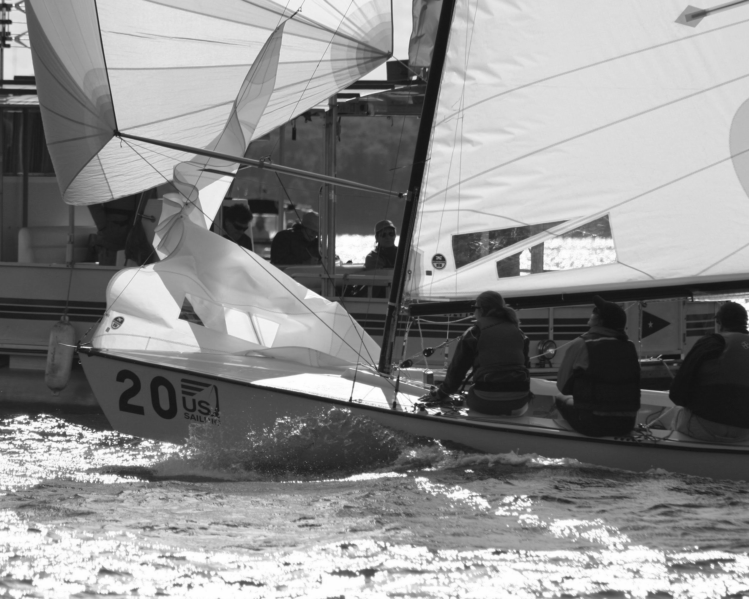 columbia yacht club sailing